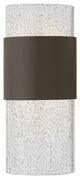Hinkley Horizon Small Wall Mount Lantern, Buckeye Bronze