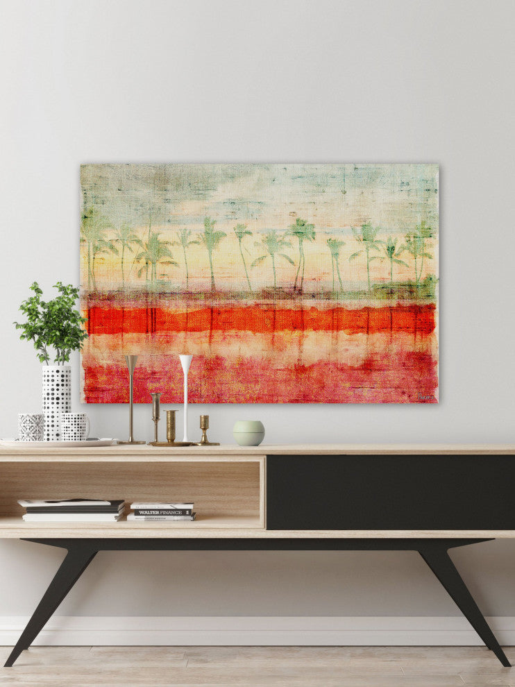 "Palm Beach" Fine Art Canvas Print, 24"x16"