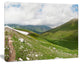 North Caucasus Green Mountains, Landscape Canvas Art Print, 40"x30"