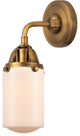 Dover 1 Light 4.5" Sconce, 288-1W-BB-G311, Brushed Brass