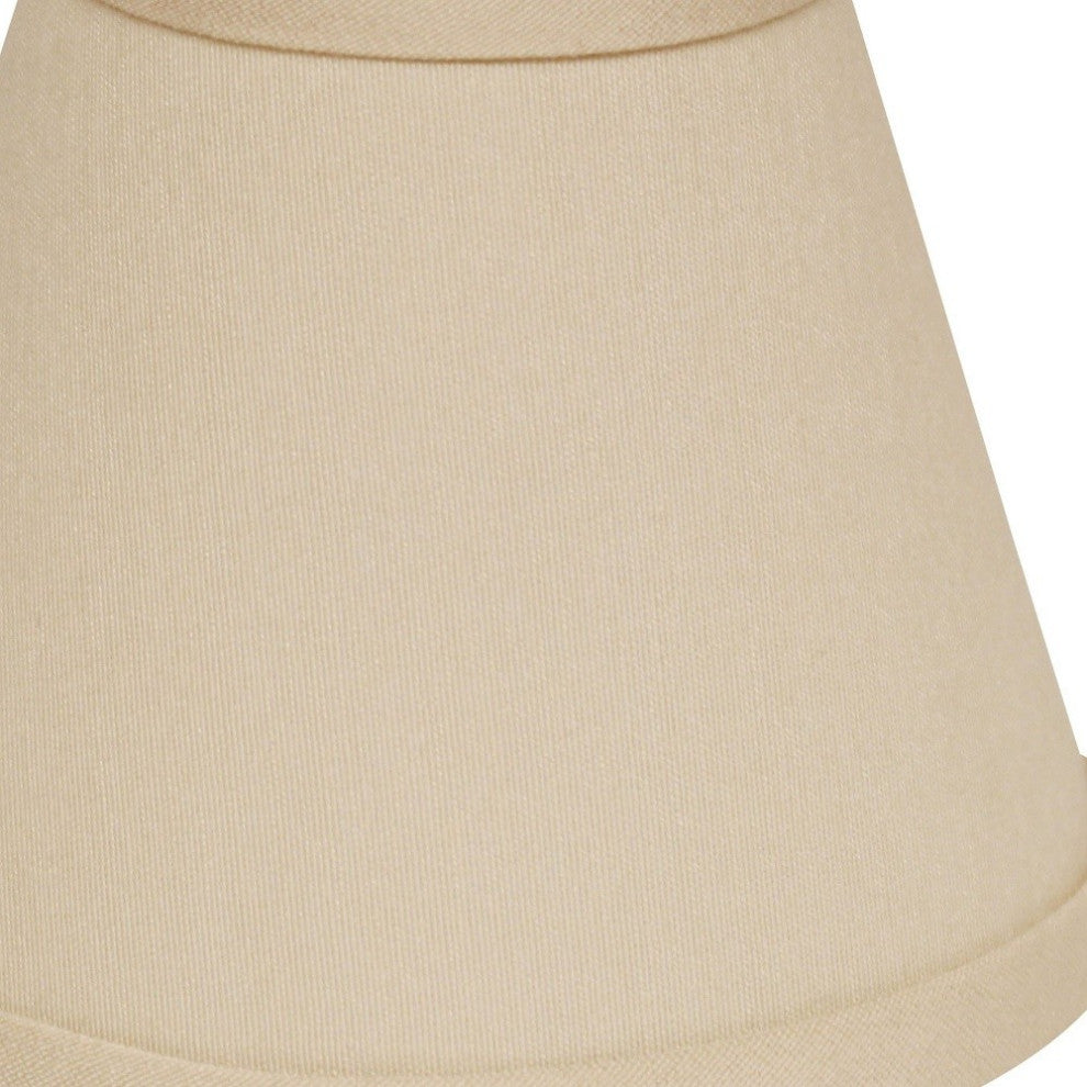 4" Slate Gray Set of 6 Chandelier No Slub Lampshades