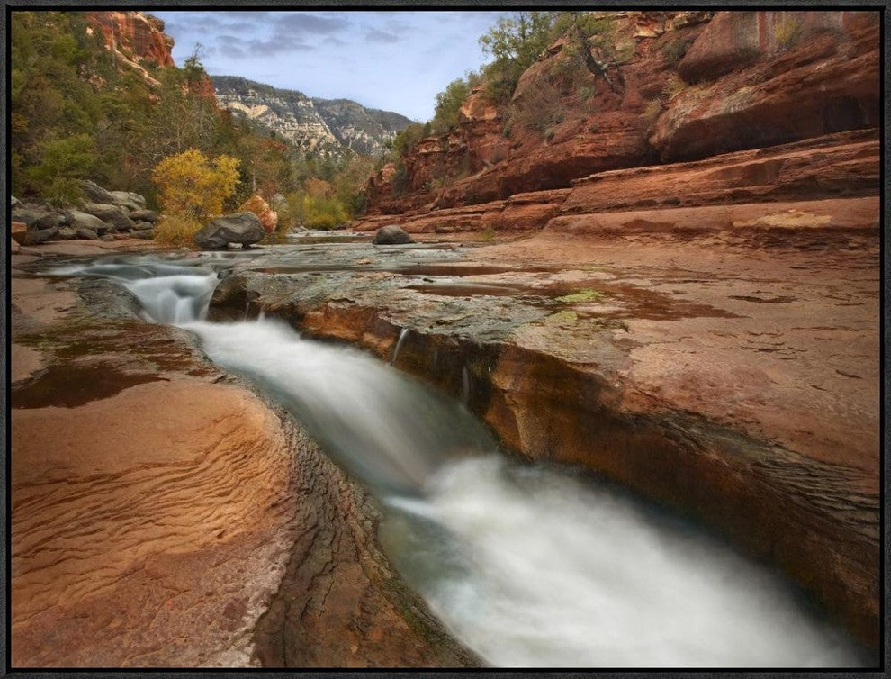 Oak Creek In Slide Rock State Park Near Sedona, Arizona, 32"x24"