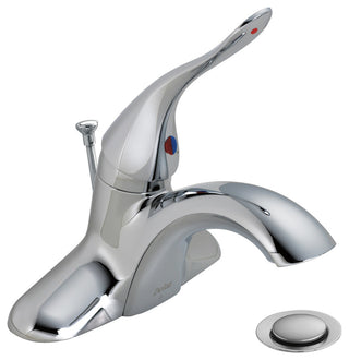 Delta HDF Single Handle Centerset Lavatory Faucet, Chrome, 515LF-HDF
