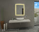 IB MIRROR Dimmable Backlit Bathroom Mirror Rectangle 24"x32" 3000 K