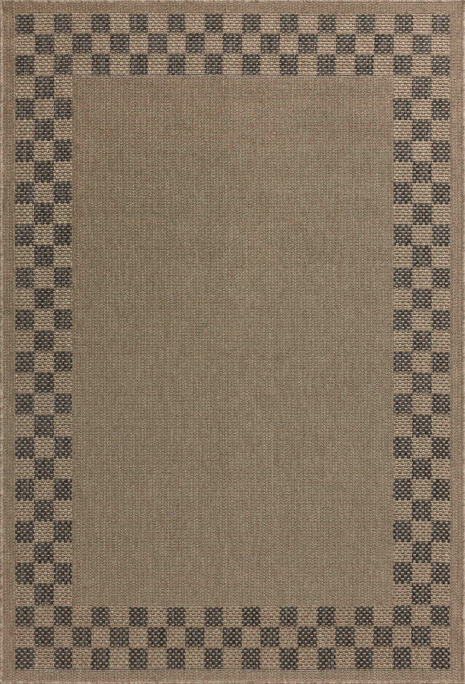 Chris Loves Julia x Loloi Providence Natural / Charcoal 2'-3" x 3'-9" Runner