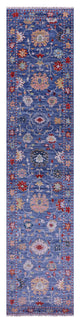 2' 7" X 12' 0" Turkish Oushak Handmade Wool Runner Rug - Q14989
