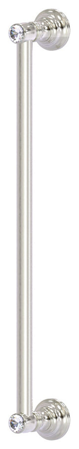 Carolina Crystal 18" Refrigerator Pull, Satin Nickel