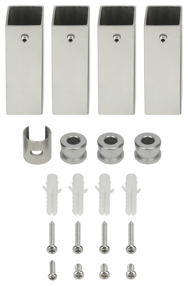 Palma Towel Warmer, Polished, Plug-in, 4 Bars