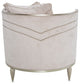 London Place Chenille Chaise - Parchment