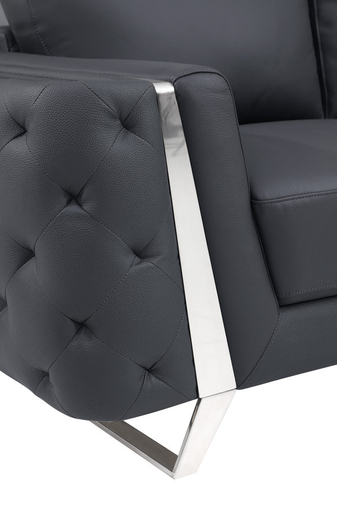 Leonardo Top Grain Italian Leather  Sofa
