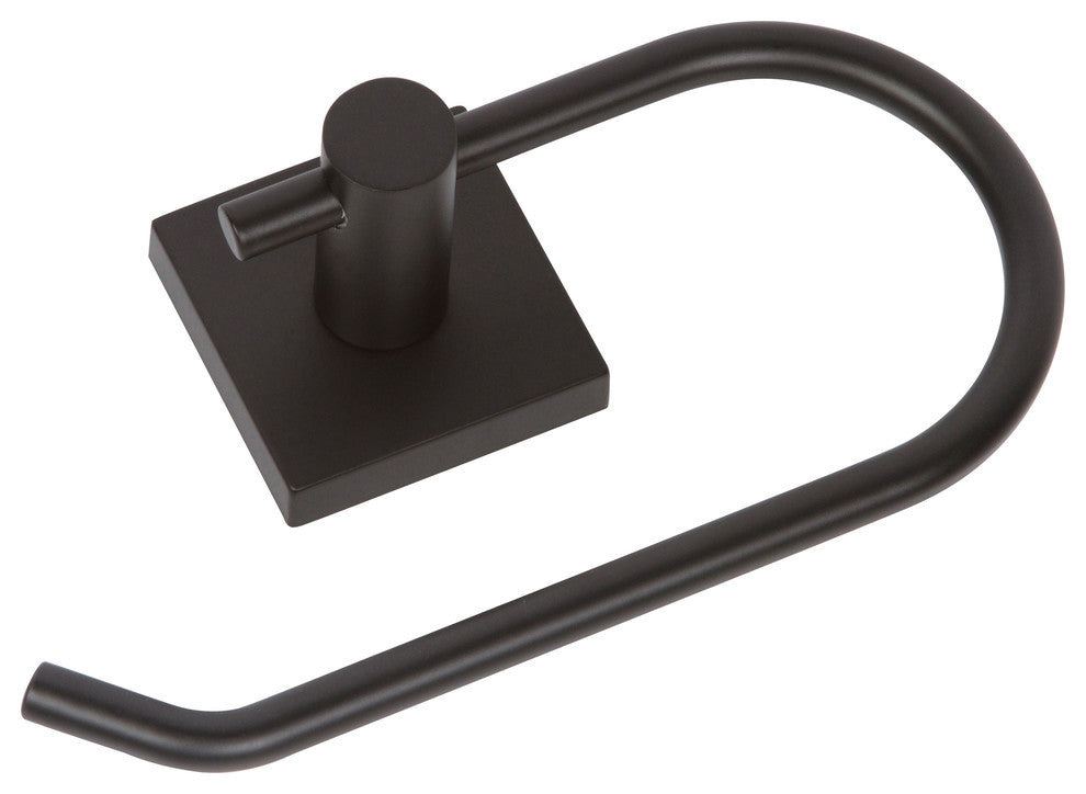 1100 Series Bath Euro Paper Holder, Black