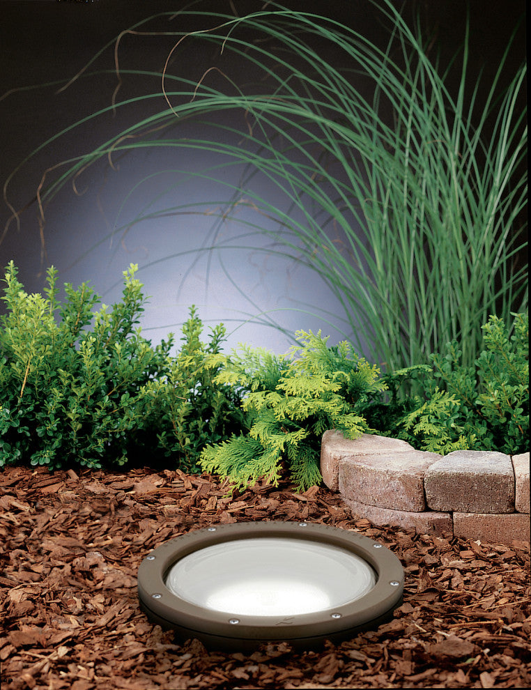 High Intensity Discharge Architectural Bronze In-Ground 1-Light 120V