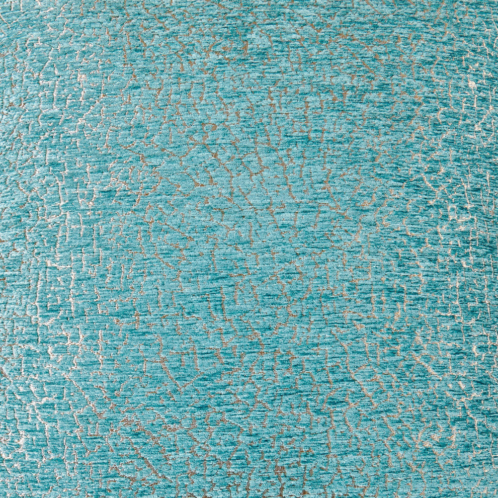 Babati Jacquard Chenille, Set of 2, Turquoise, 20"x20"