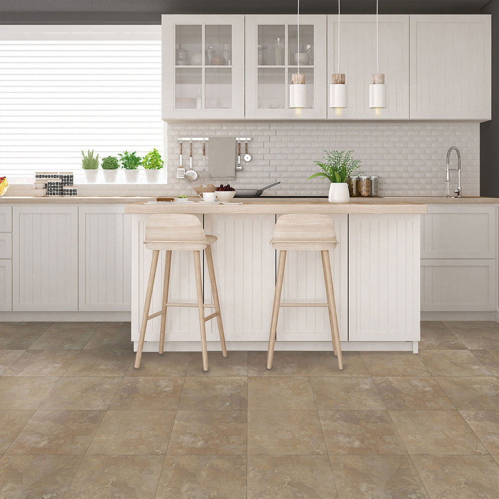 Achim Home Furnishings Nexus Vinyl Floor Tile Light Slate 60 Pack