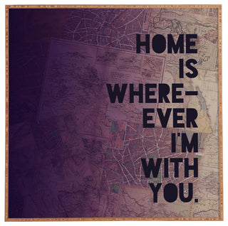 Leah Flores With You Framed Wall Art