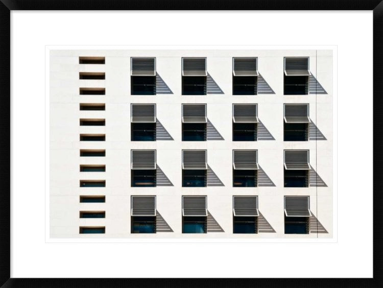 "Brise Soleil" Framed Digital Print by Linda Wride, 30x22"