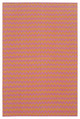 Rug N Carpet - Handmade Wool 6' 0'' x 8' 11'' Flatweave Dhurrie Kilim Rug