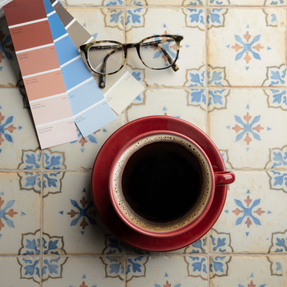 Mirambel Azul Ceramic Floor and Wall Tile