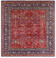 8' 3" X 8' 7" Square Persian Fine Serapi Hand Knotted Rug - Q12444