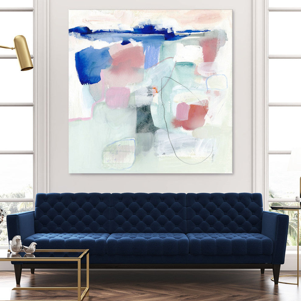"Procida II" Fine Art Giant Canvas Print, 72"x72"