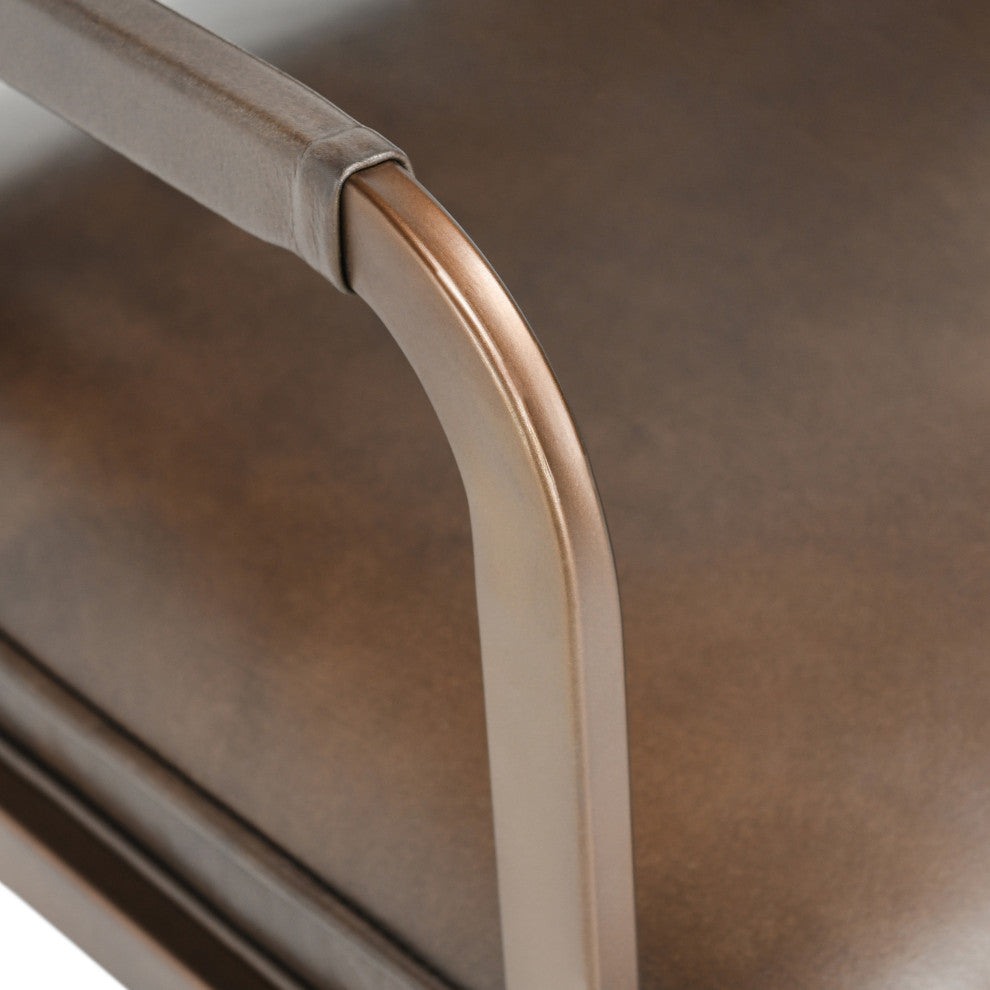 Fonda Dining Chair, Brown
