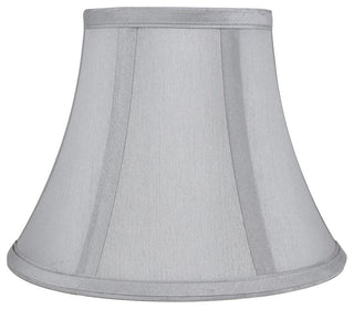 Bell Lamp Shade, 5x9x7", Silver, Single