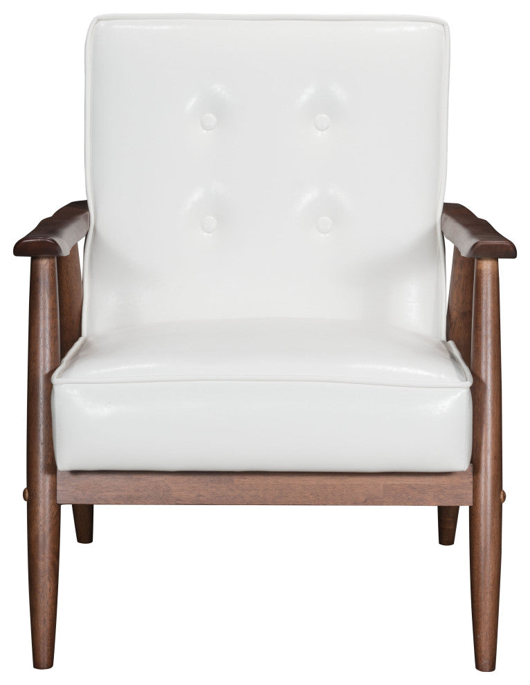 Rocky Arm Chair White