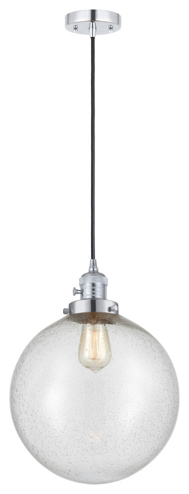 INNOVATIONS 201CSW-PC-G204-12-LED 1-Light Mini Pendant Polished Chrome