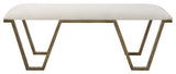 Uttermost Farrah Geometric Bench