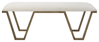 Uttermost Farrah Geometric Bench