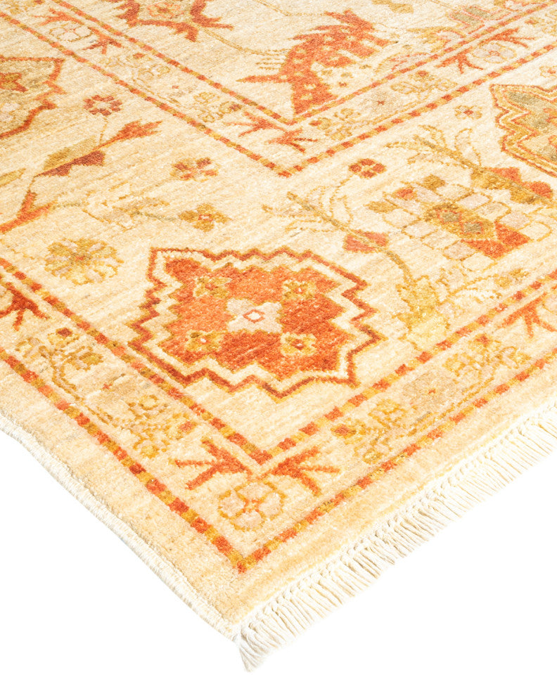 Bogor One-of-a-Kind Hand-Knotted Area Rug Ivory, 9'0"x12'0"