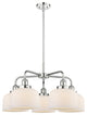 Innovations Cone 5 26" Chandelier Polished Chrome