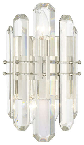 Crystorama Lighting Group BOL-8882 Bolton 3 Light 14" Tall Wall - Polished