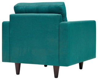 Teal Empress Sofa and Armchairs Set of 3