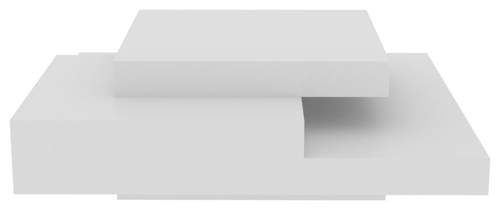 Slate Coffee Table, Pure White