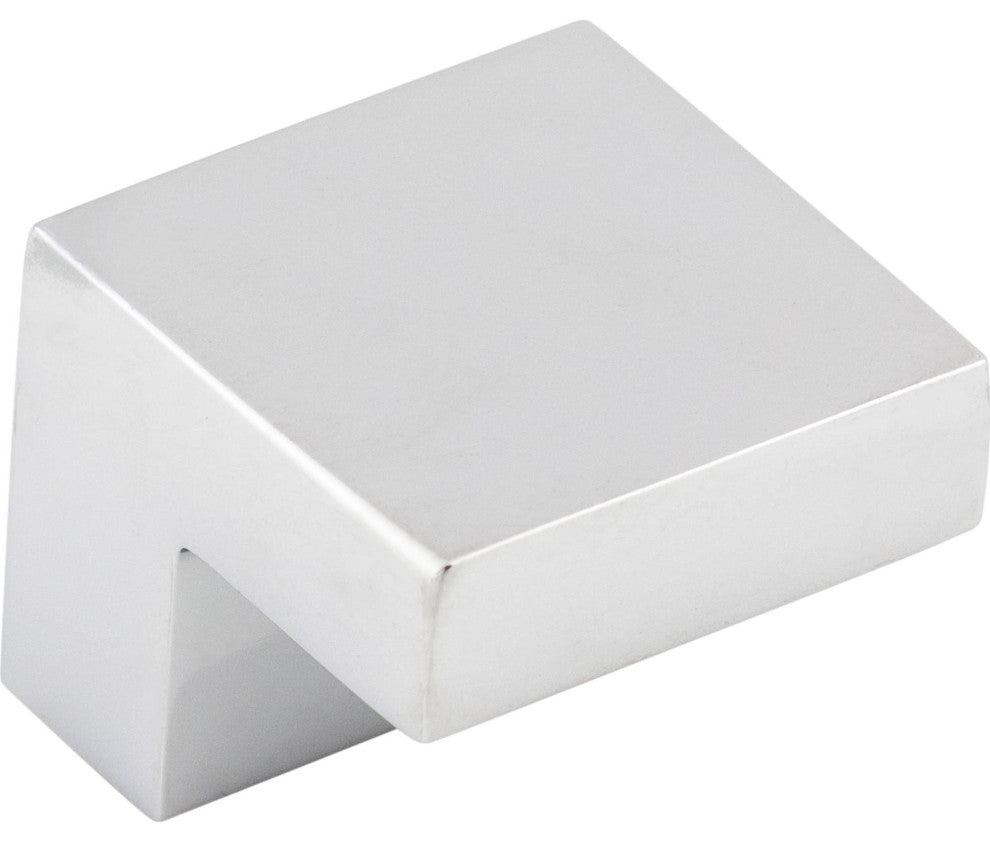 Top Knobs M1166 Square 5/8 Inch Center to Center Finger Cabinet - Polished