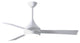 Matthews Fan, Donaire Coastal Ceiling Fan, Gloss White, Gloss White Wood