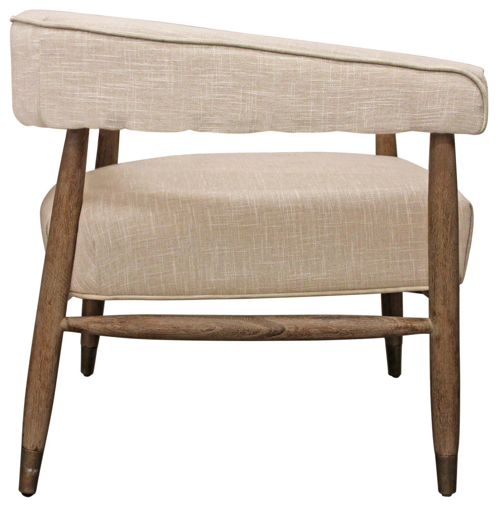 Quinn  Ivory Arm Chair