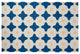 Button Up Spring Chenille Rug, Dark Cobalt Blue, 2'x3'