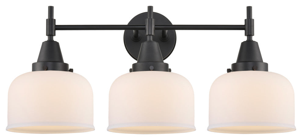 INNOVATIONS LIGHTING 447-3W-BK-G71-LED Caden 3 Light 26 inch Bath Vanity Light