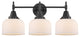 INNOVATIONS LIGHTING 447-3W-BK-G71-LED Caden 3 Light 26 inch Bath Vanity Light