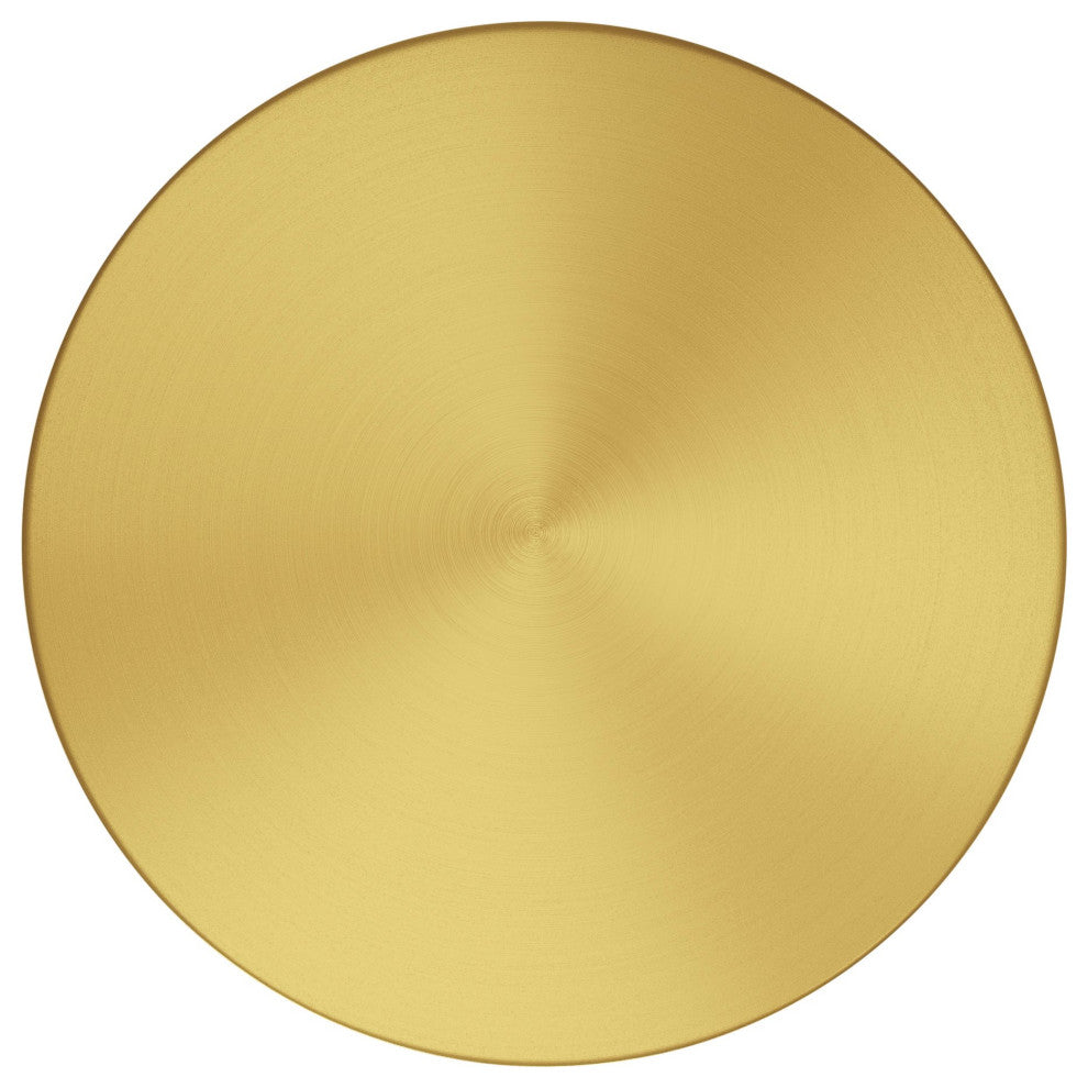 Sofa Side Table, Round, Metal Iron, Gold, Living Lounge Cafe Lobby Hospitality