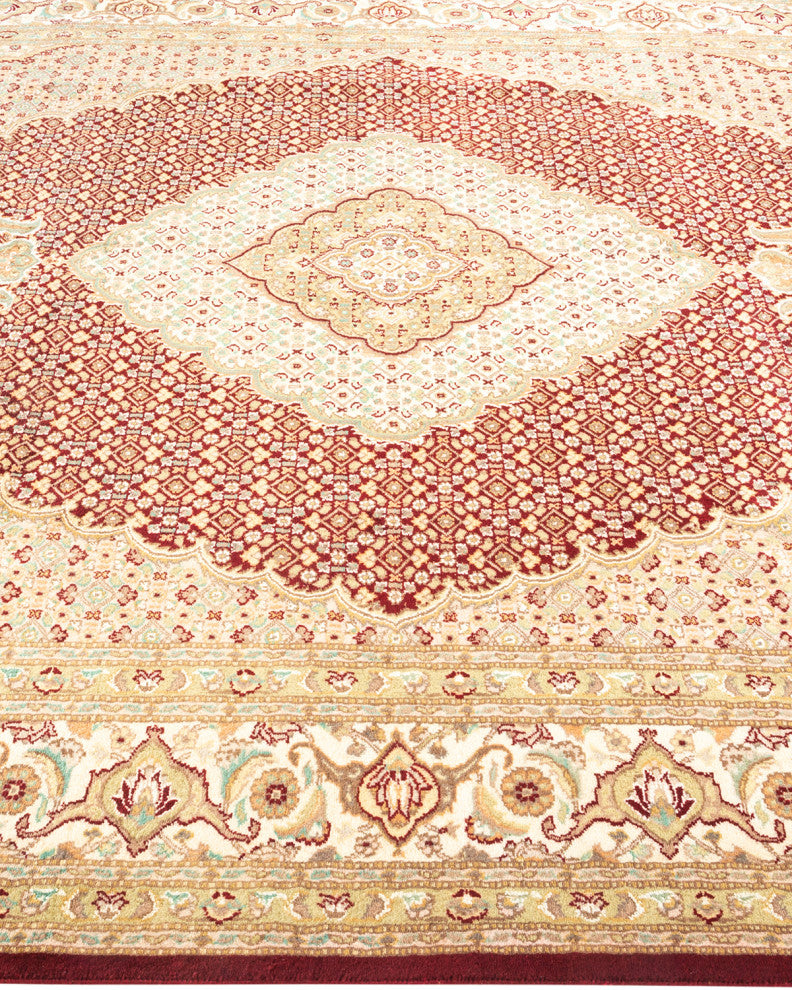 Mogul, One-of-a-Kind Hand-Knotted Area Rug Red, 6'8"x9'7"