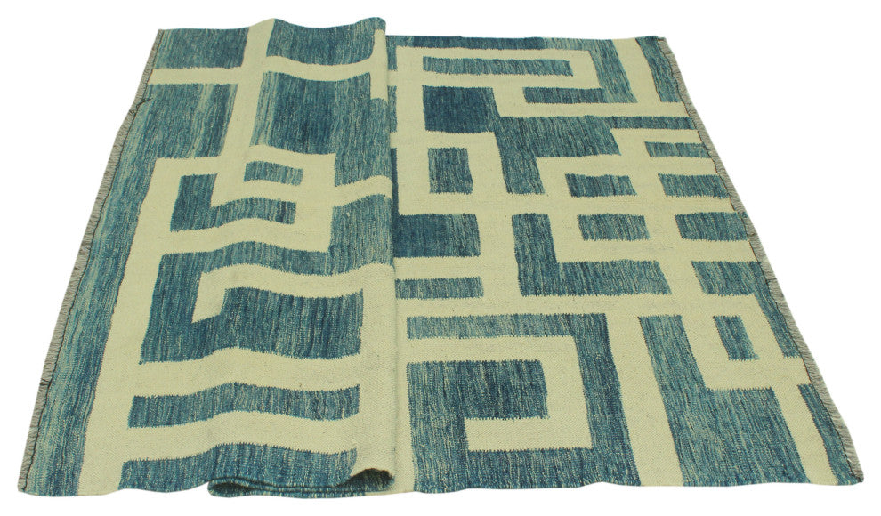 Winchester Kilim Avelino Blue Rug