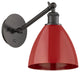 Innovations 317-1W-OB-MBD-75-RD-LED 1-Light Sconce, Oil Rubbed Bronze