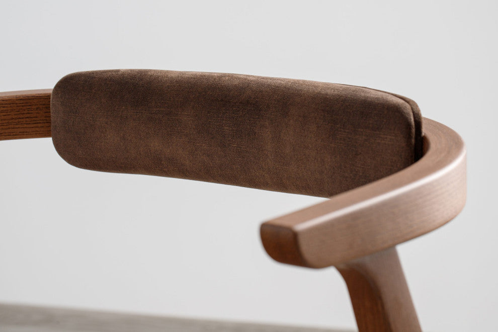 Ellis Dining Chair Brown With Brown Material