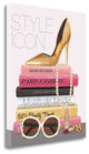 "Paris Style II Gold And Black" By Marco Fabiano, Giclee on Gallery Wrap Canvas
