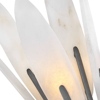 Fredrick Ramond Nerine Large Sconce, Brushed Graphite