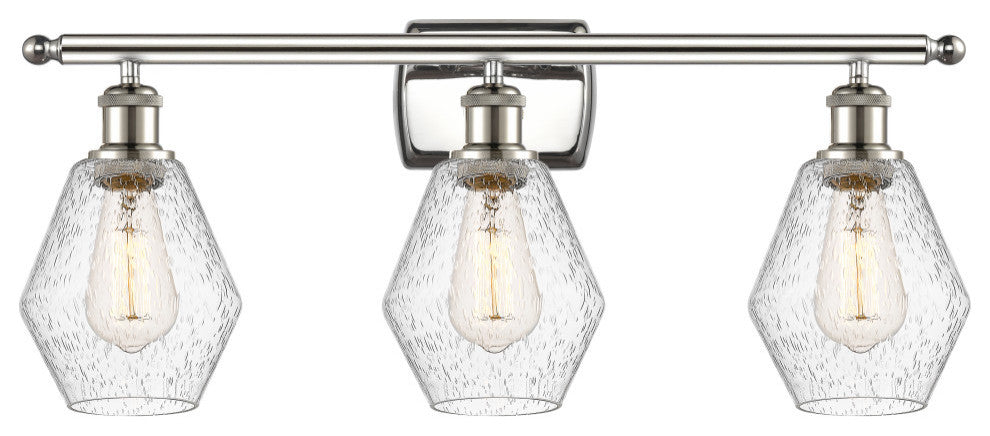 Innovations 516-3W-PN-G654-6-LED 3-Light Bath Vanity Light, Polished Nickel