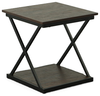 Stella Side Table, Elm/Black